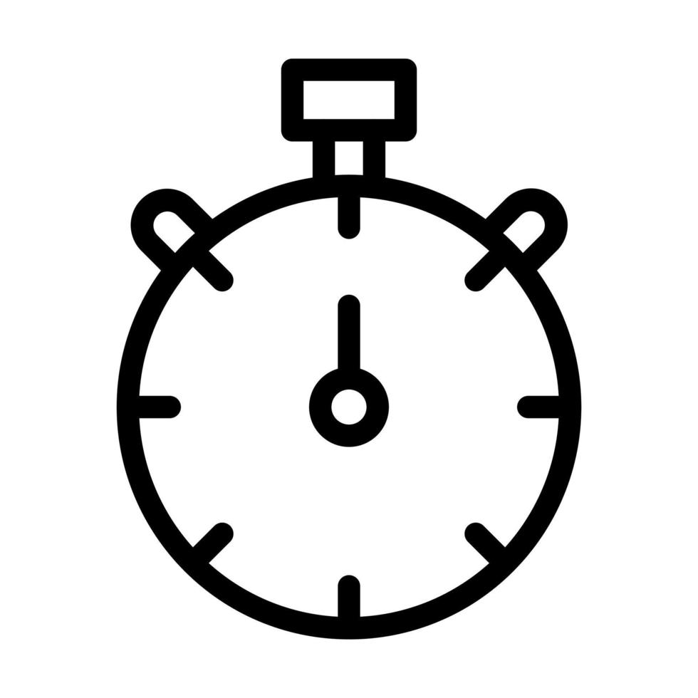 Stopwatch Icon Design vector