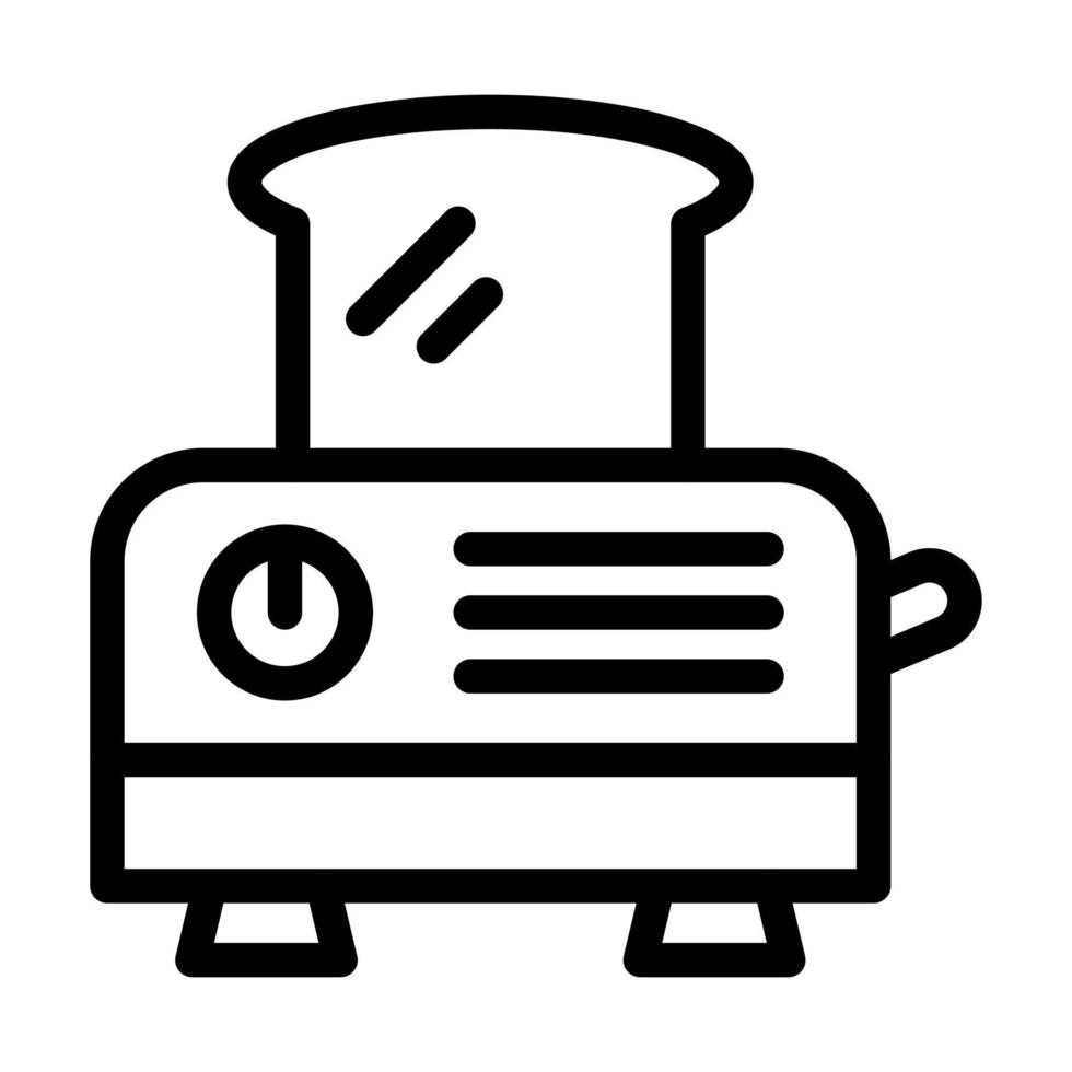 Toaster Icon Design vector