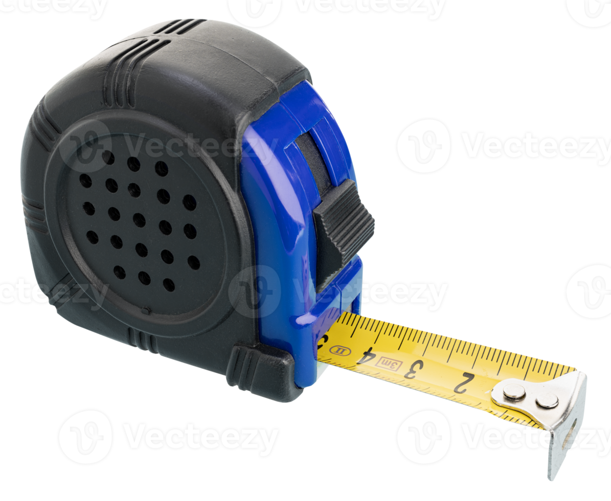 Construction tape measure isolated png