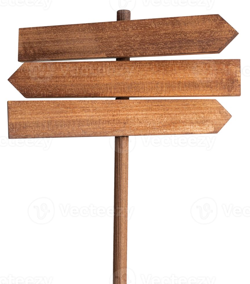 Free Blank Wood sign post isolated 20966248 PNG with Transparent Background