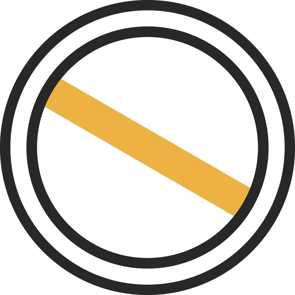 Slash Vector Icon Design