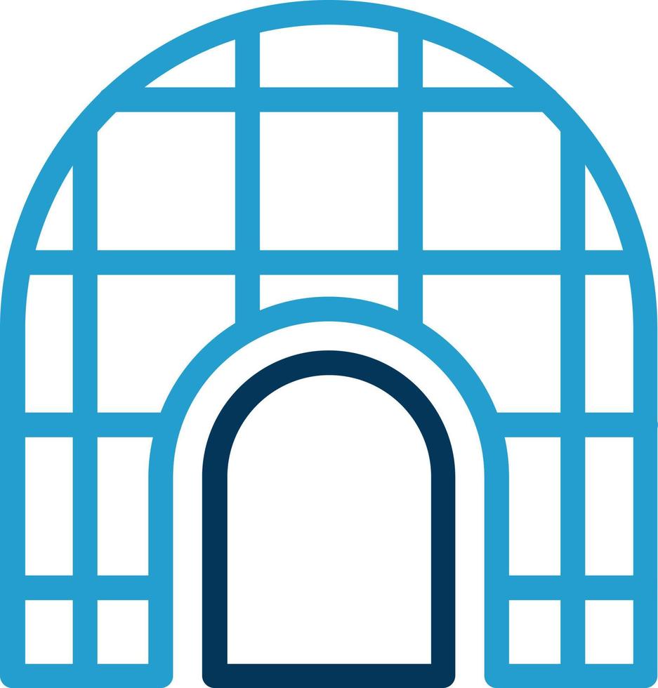 Igloo Vector Icon Design