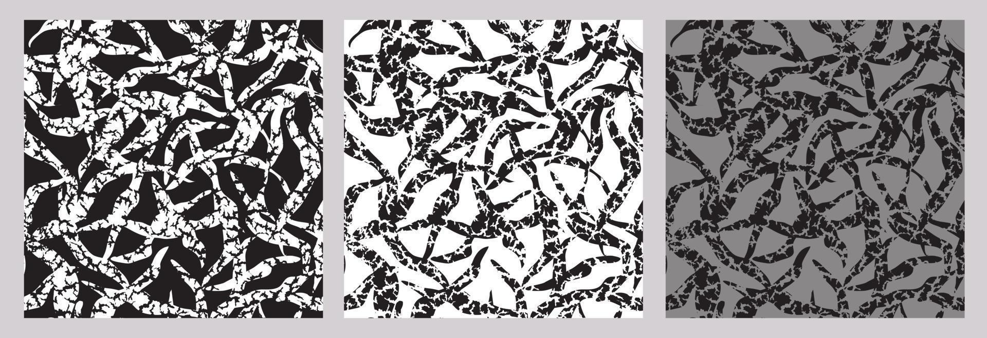 Seamless  abstract background. Artistic pattern with natural organic shapes and dots vector