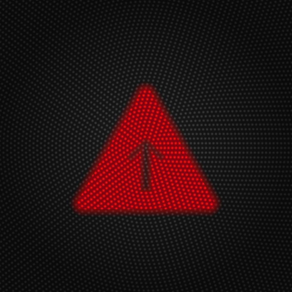 Arrow, grow, pyramid vector Light red color retro style vector icon on white background