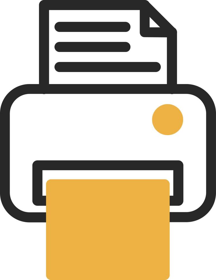 Print Vector Icon Design