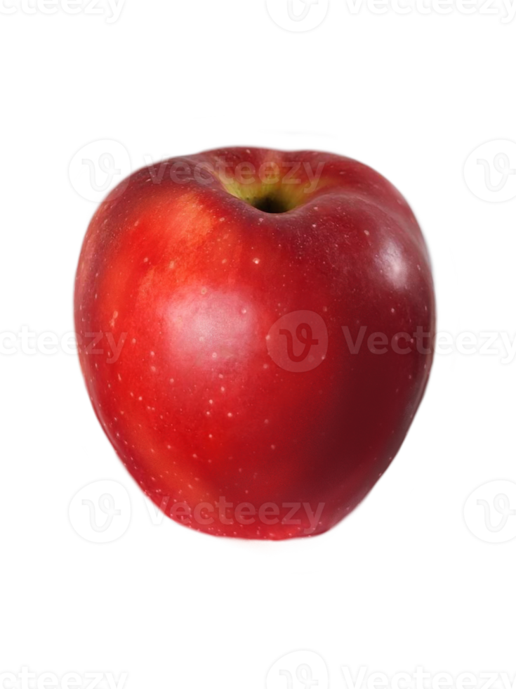 red apple fruit isolated png