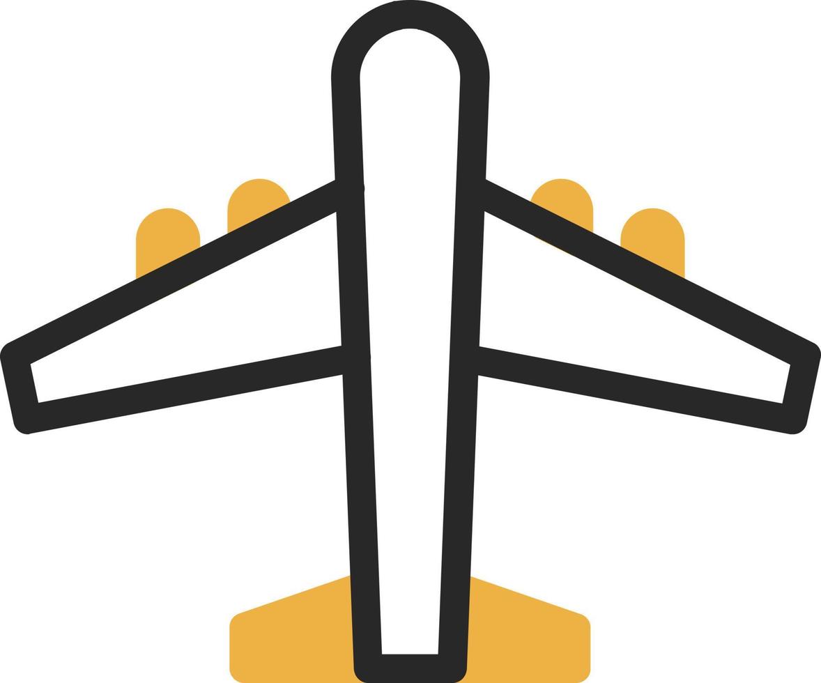 Plane Vector Icon Design