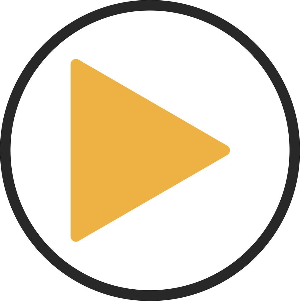 Play Circle Vector Icon Design