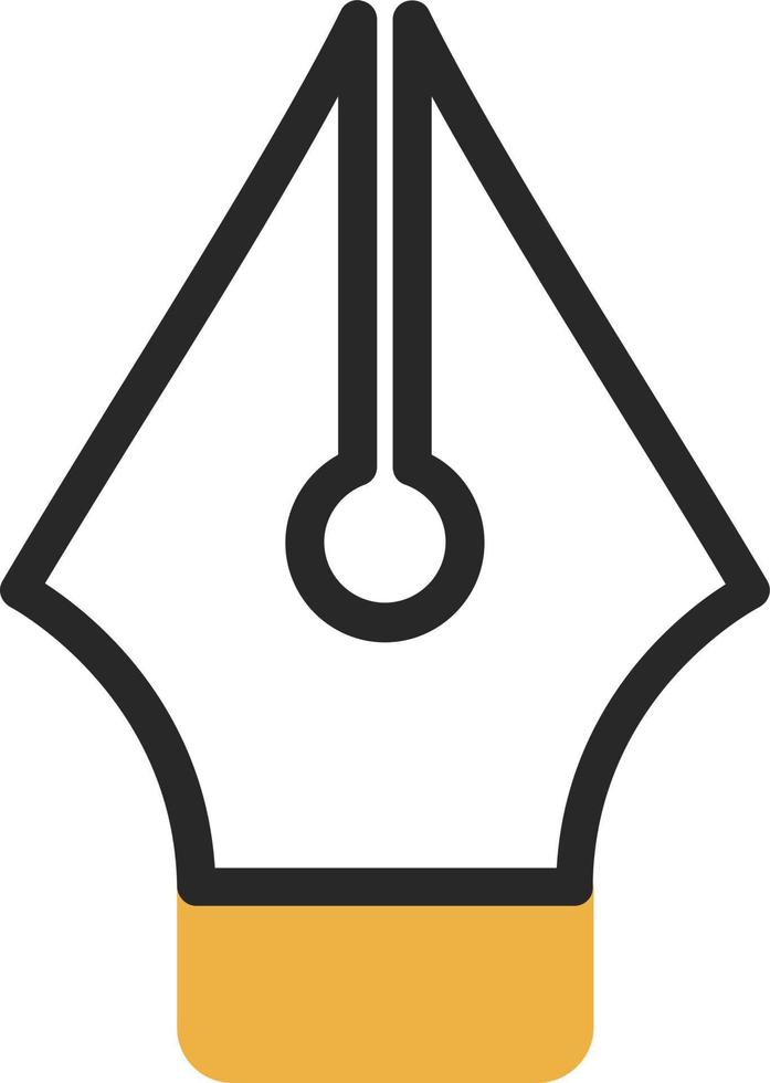 Pen Nib Vector Icon Design
