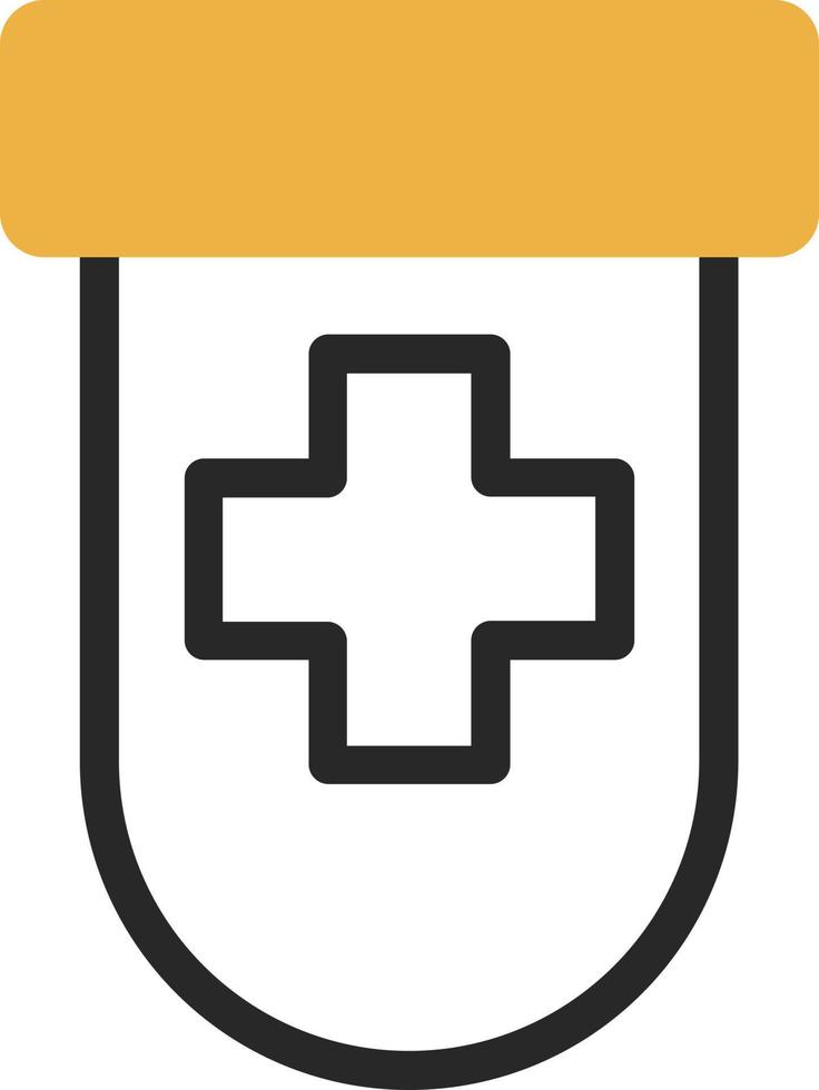 Prescription Bottle Alt Vector Icon Design