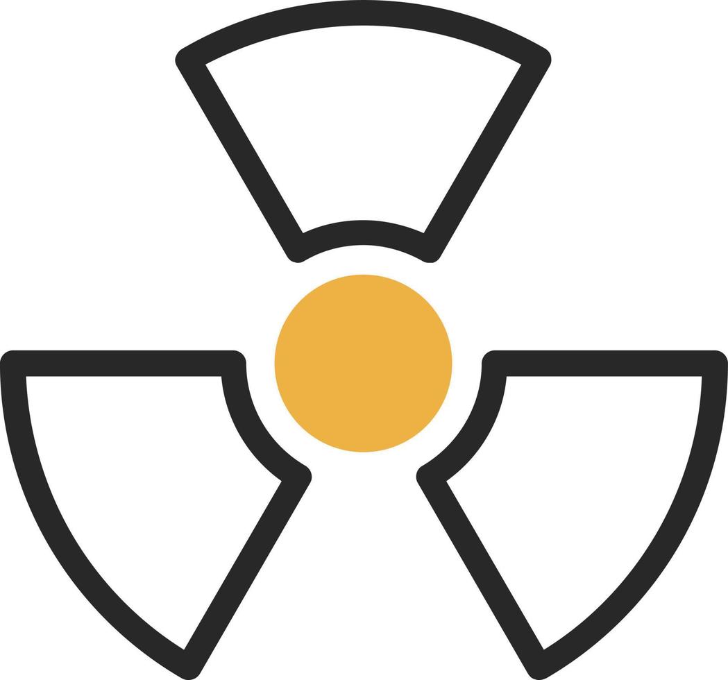 Radiation Vector Icon Design