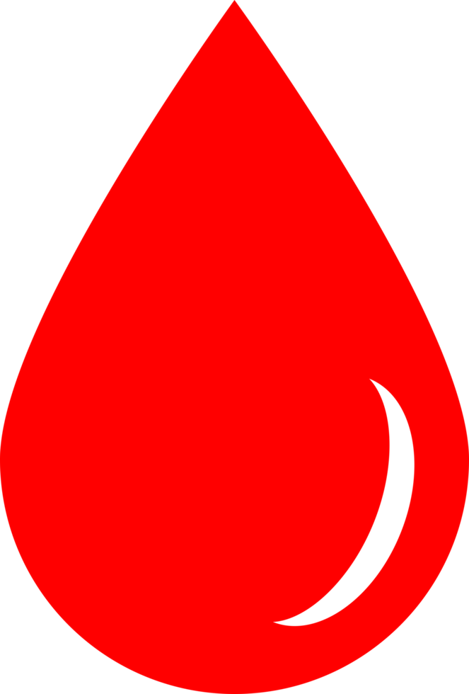 ícone de sangue vermelho png