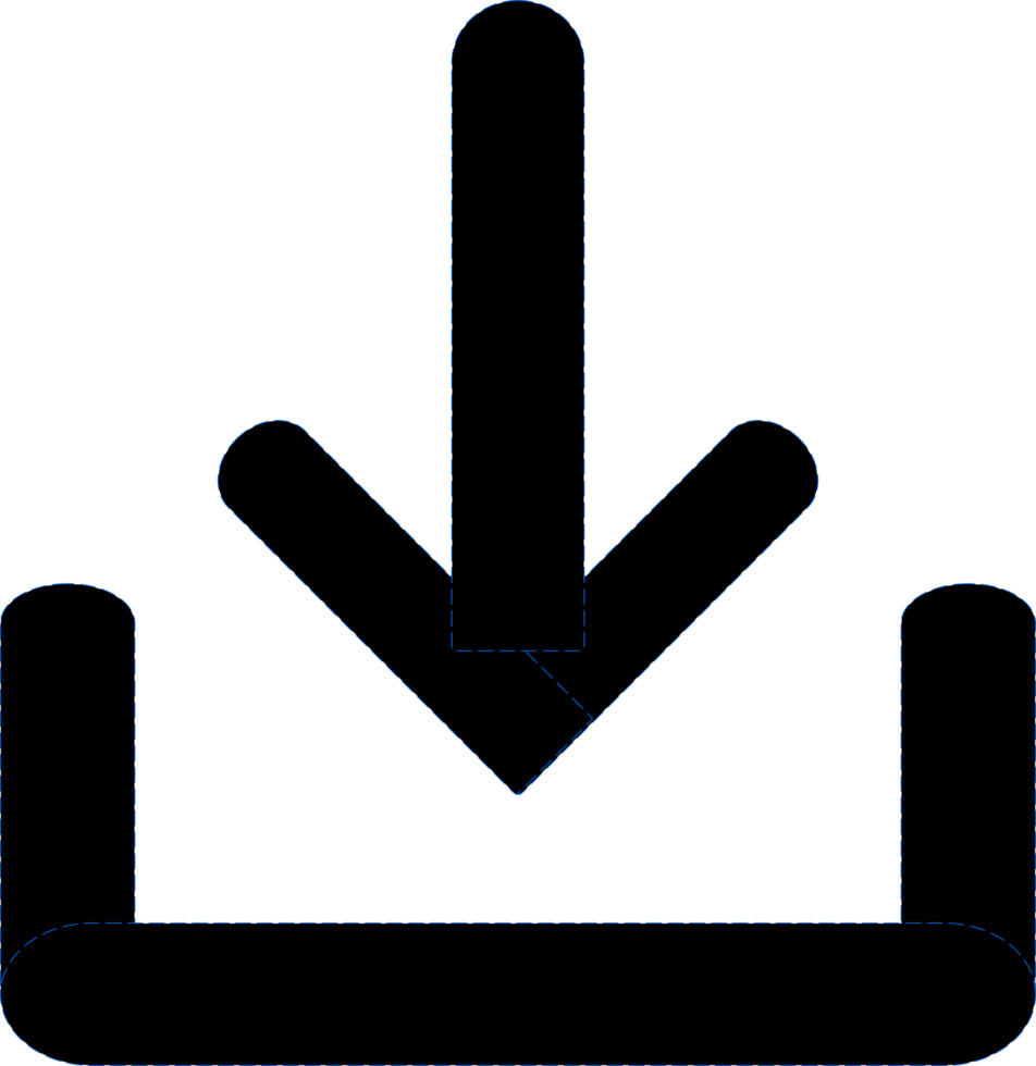 Illustration von herunterladen Symbol png