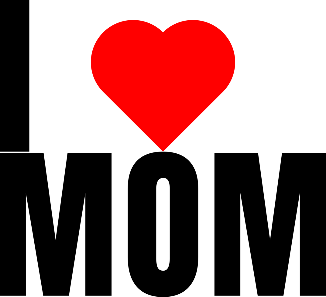 i-love-mom-design-20967317-png