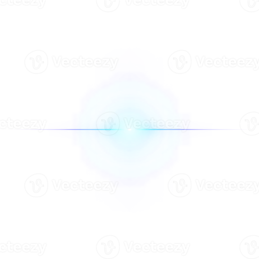 lentille éclater brillant lumière effets png