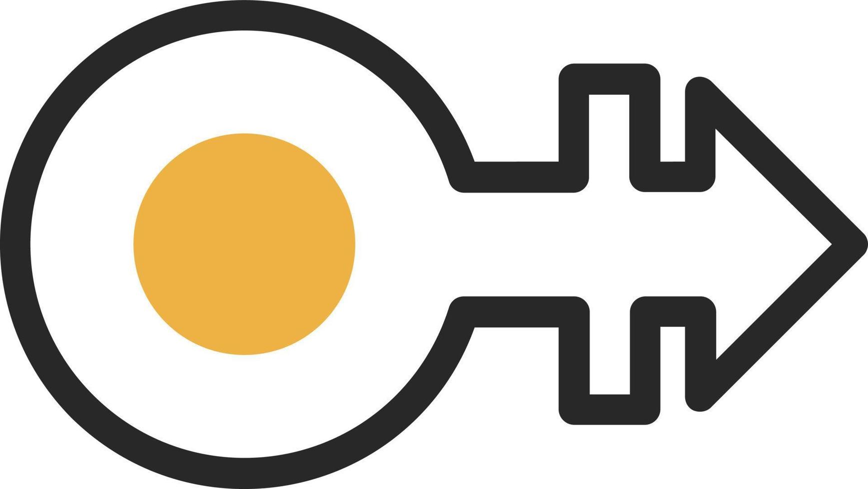 Mars Stroke H Vector Icon Design