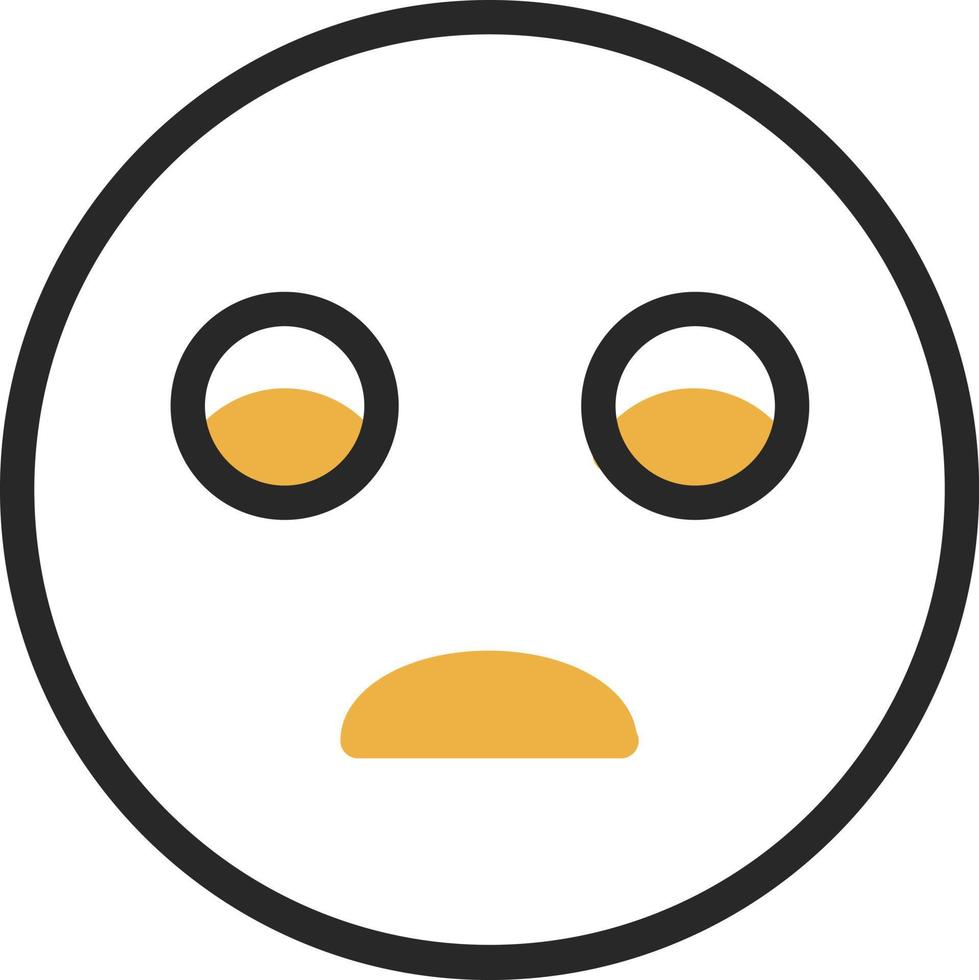 Frown Vector Icon Design