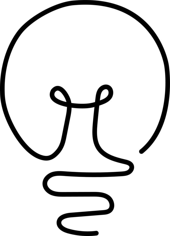 one line continuous draw woman with a light bulb, a man with a light bulb, a doctor with a lightbulb painted by hand picture silhouette. Line art. character woman male doctor, hand holding light bulb. vector
