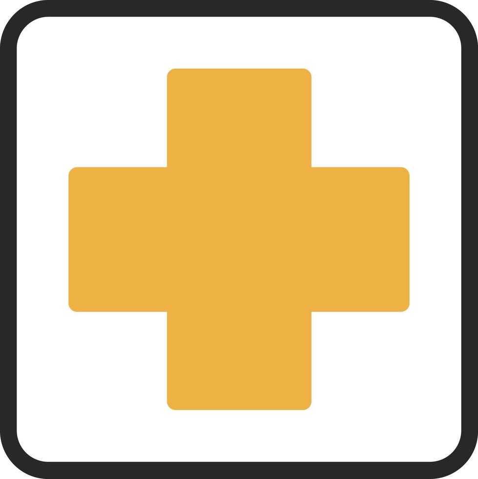 Hospital Symbol Vector Icon Design
