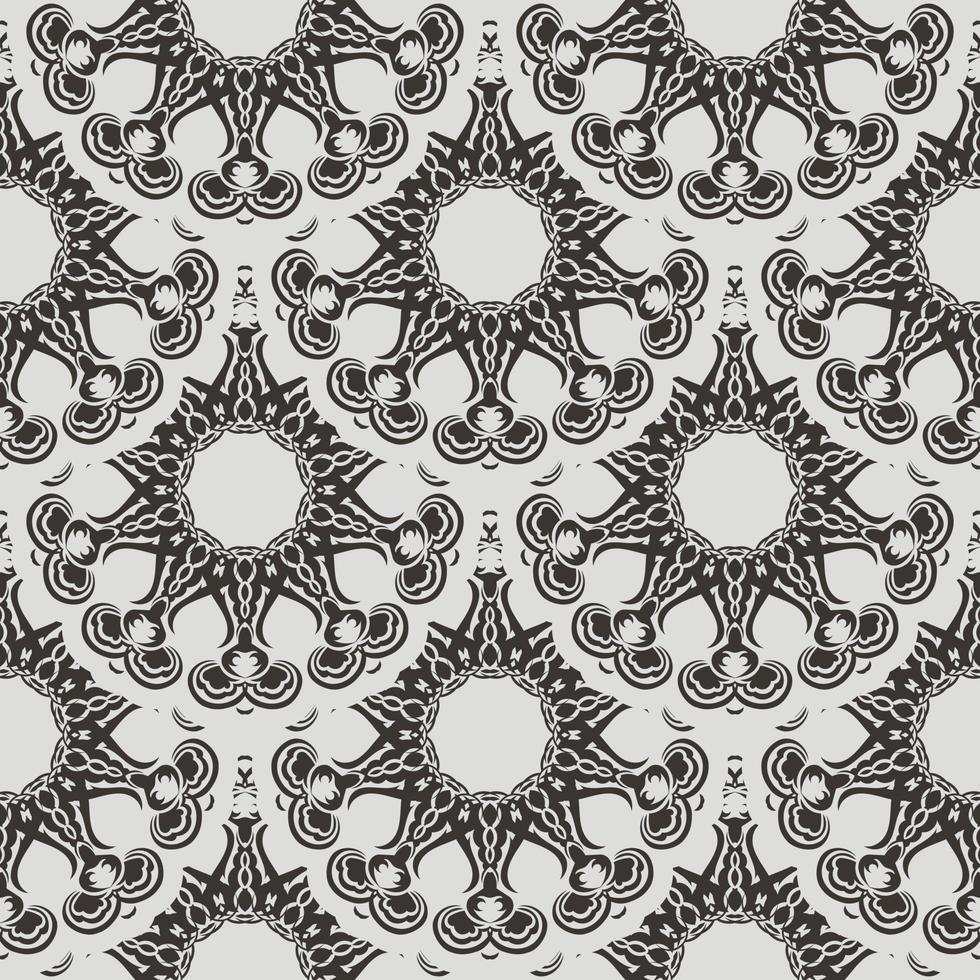 Vector seamless retro pattern background.