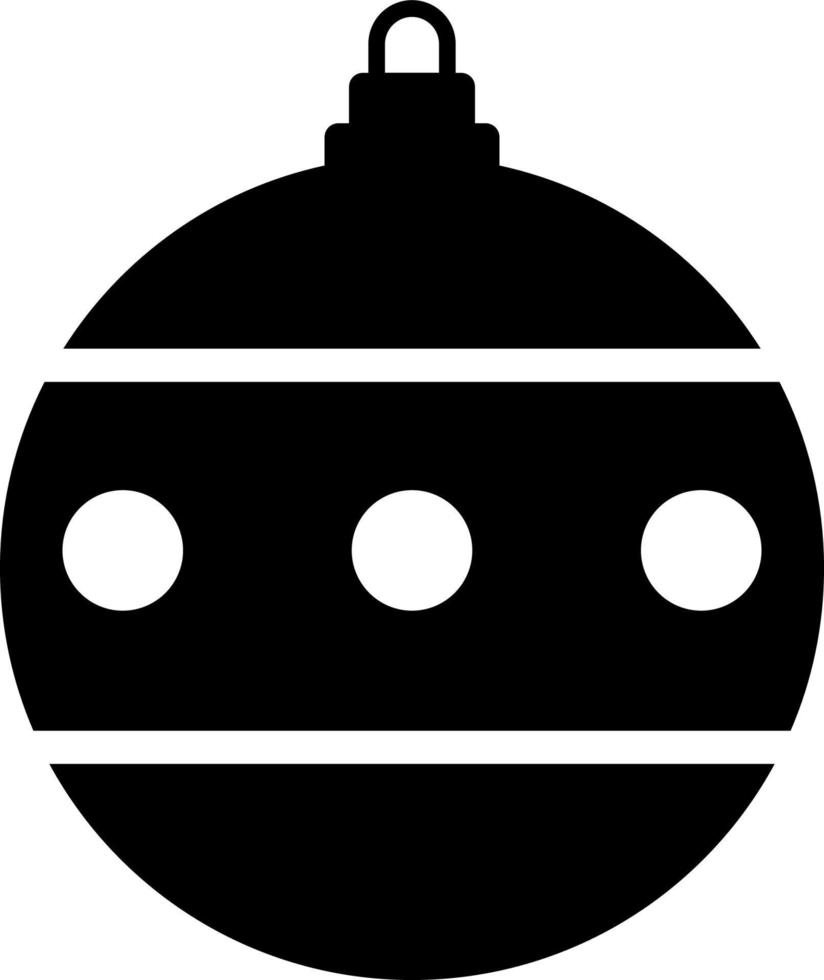 christmas ball icon, flat design best vector icon. Vector icon