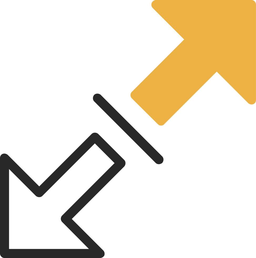 Expand Alt Vector Icon Design