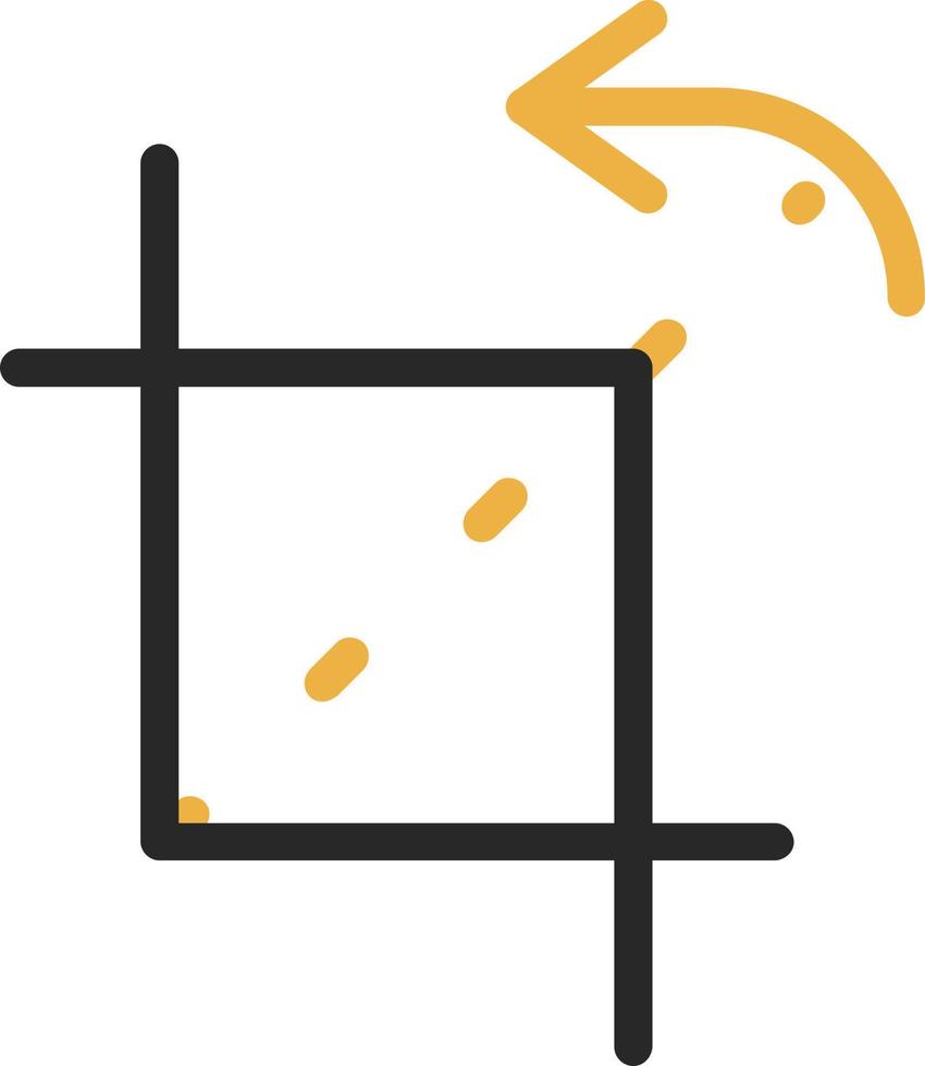 Crop Alt Vector Icon Design