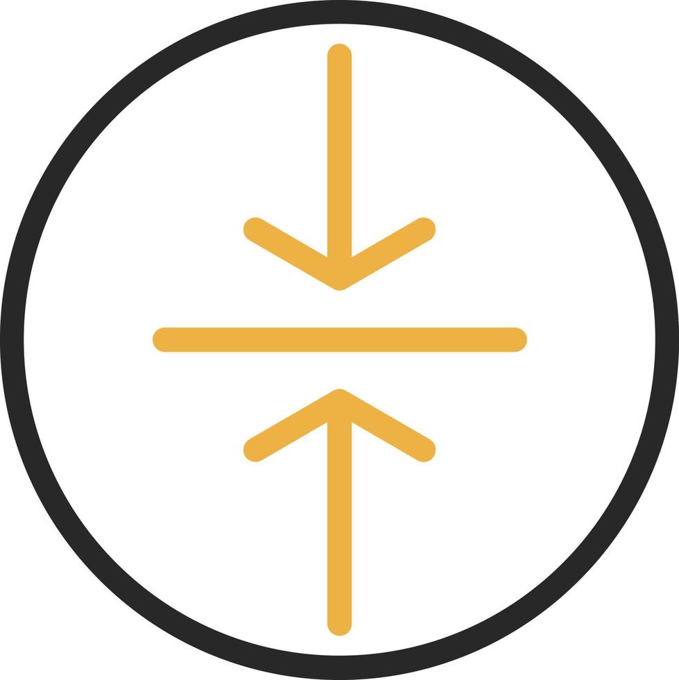 Compress Vector Icon Design