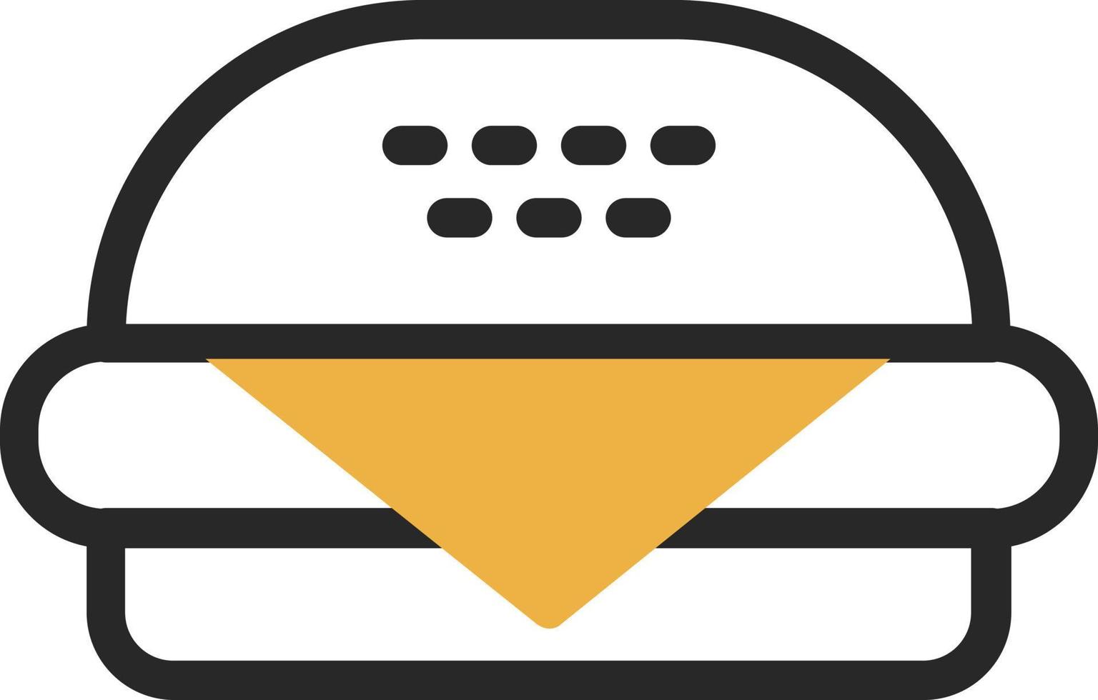 Hamburger Vector Icon Design