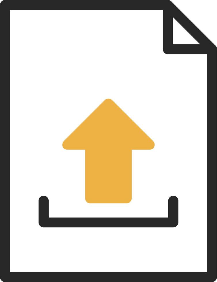 File Upload Vector Icon Design