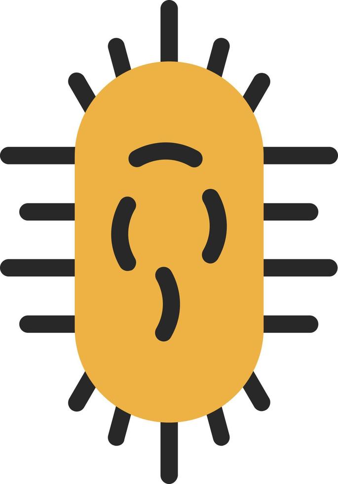 Bacteria Vector Icon Design