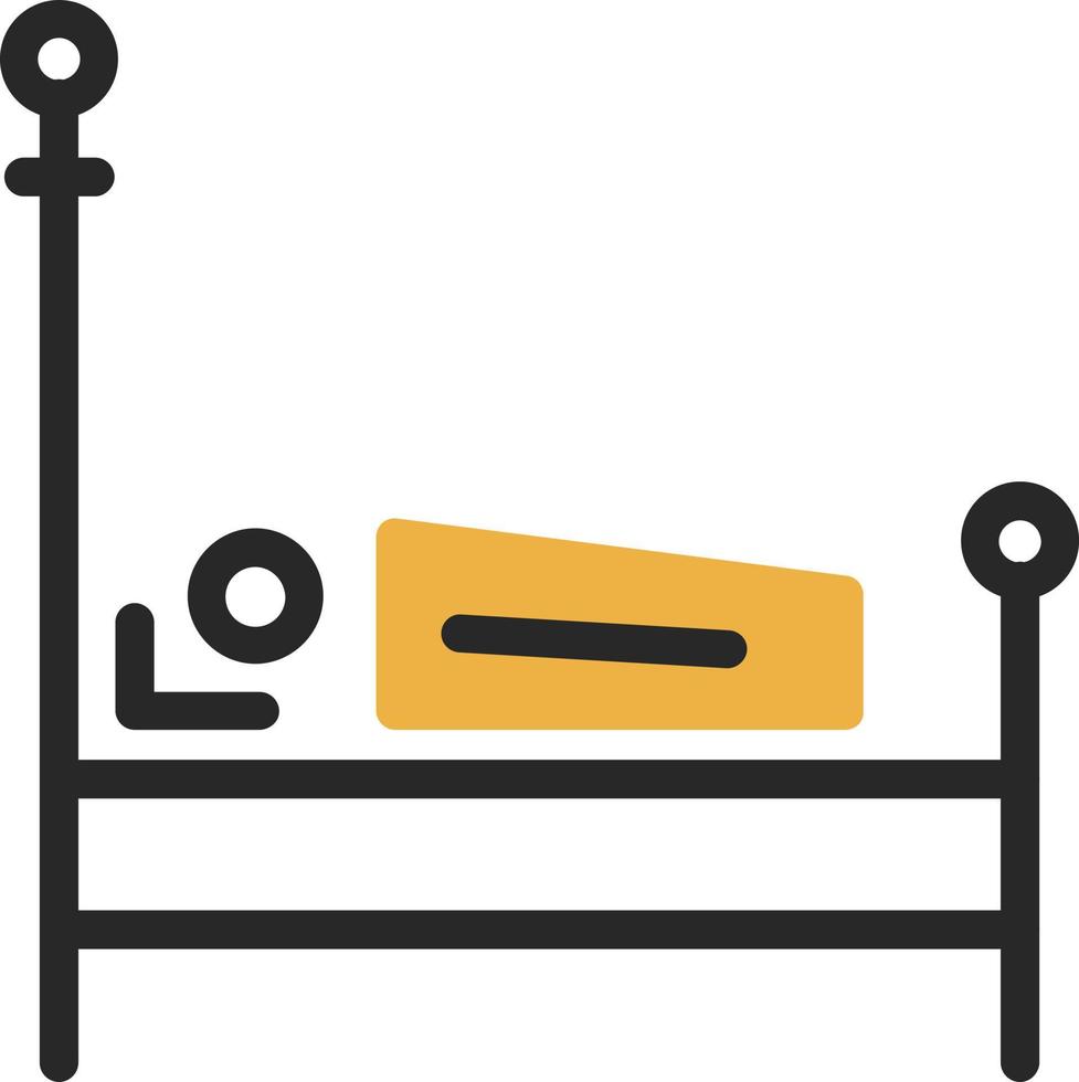 diseño de icono de vector de cama