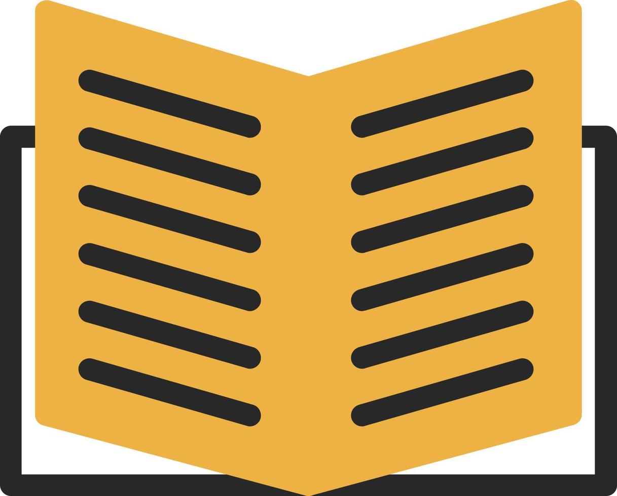 Book Open Vector Icon Design