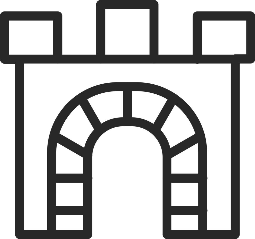 Archway Vector Icon Design