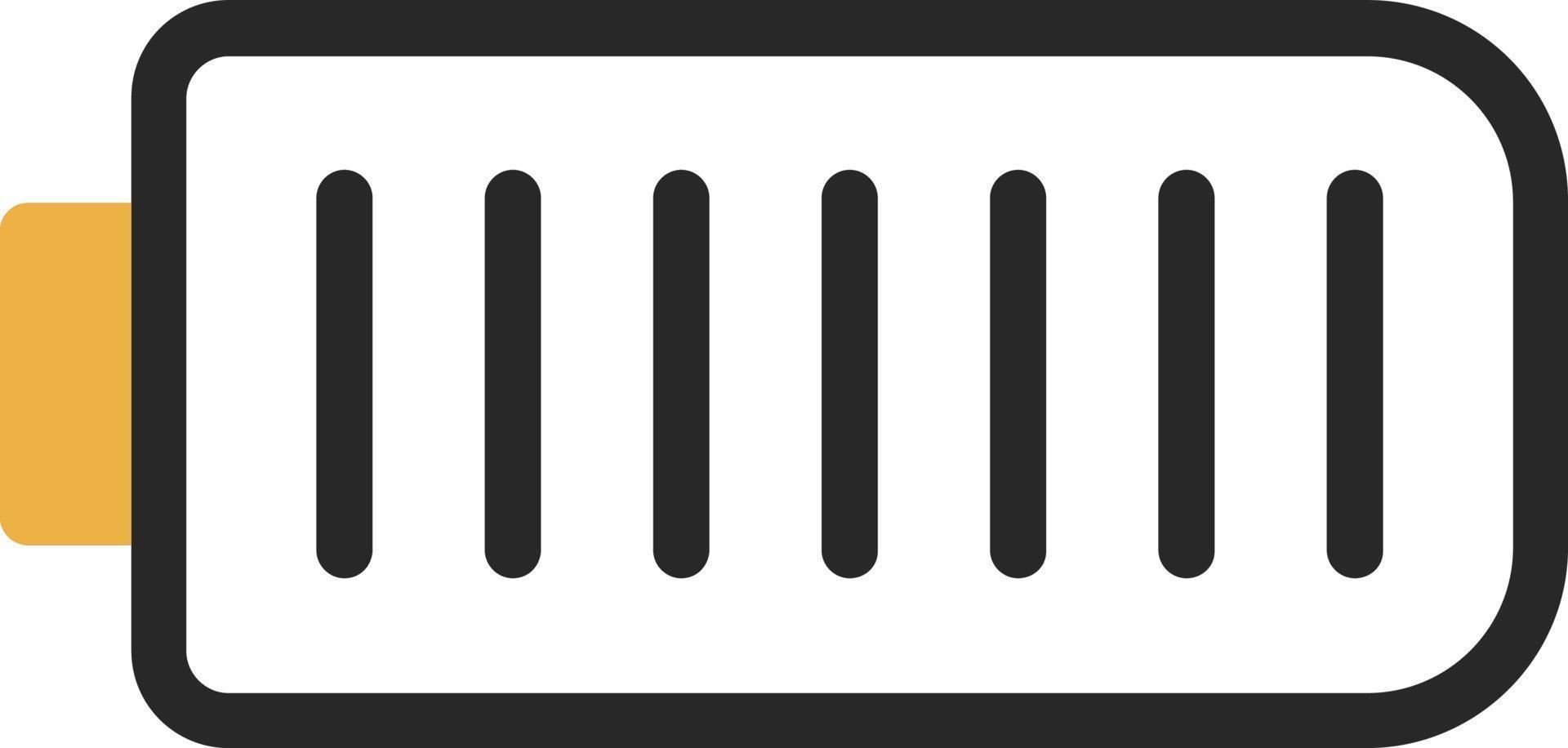 Battery Full Vector Icon Design