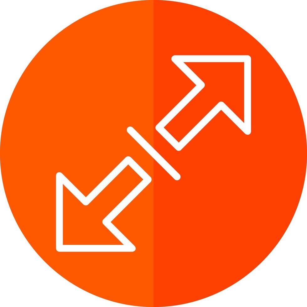 Expand Alt Vector Icon Design