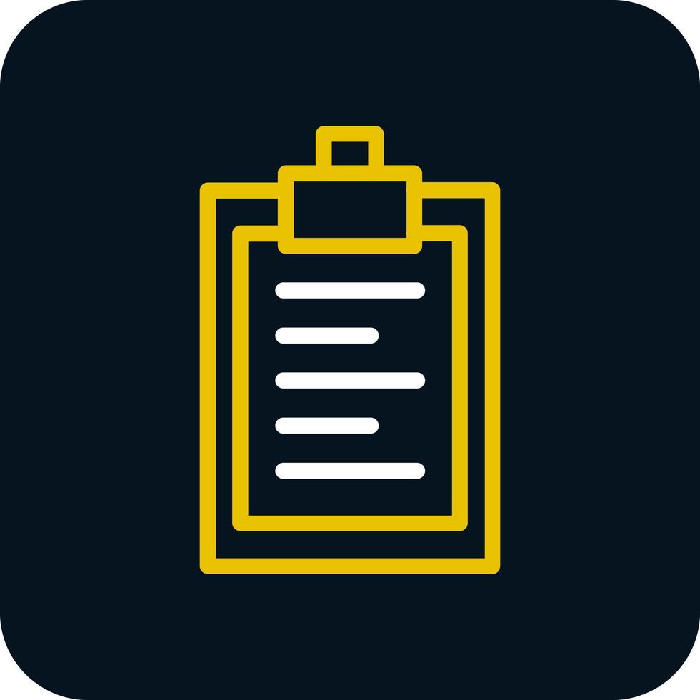 Clipboard Vector Icon Design