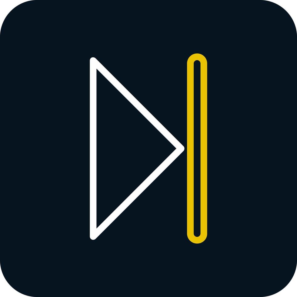Skip Vector Icon Design