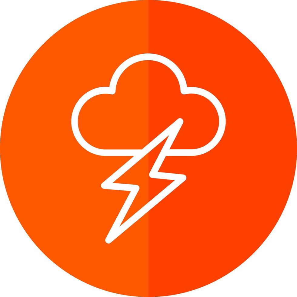 Lightning Vector Icon Design