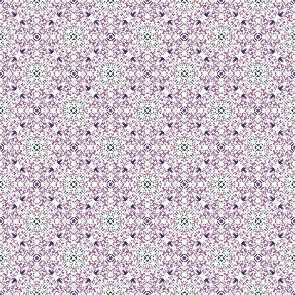 Decorative background made of small squares. The rich decoration of abstract patterns for construction of fabric or paper. vector