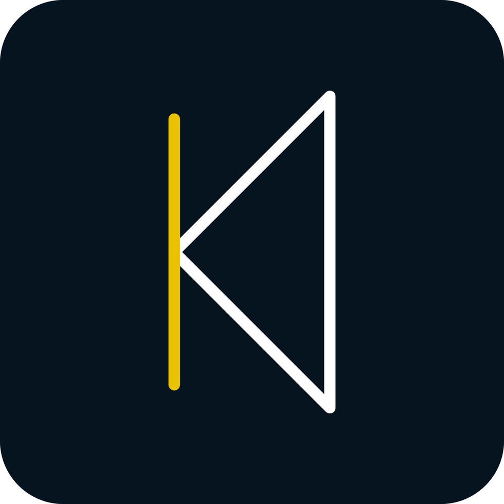 Skip Vector Icon Design