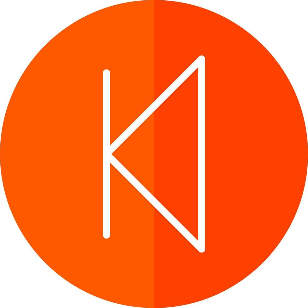 Skip Vector Icon Design