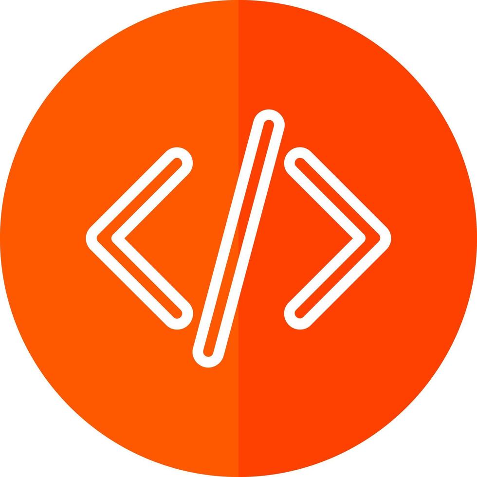 Code Vector Icon Design