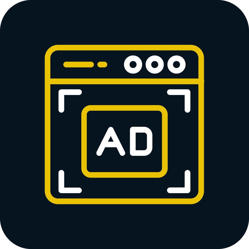 Ad Vector Icon Design