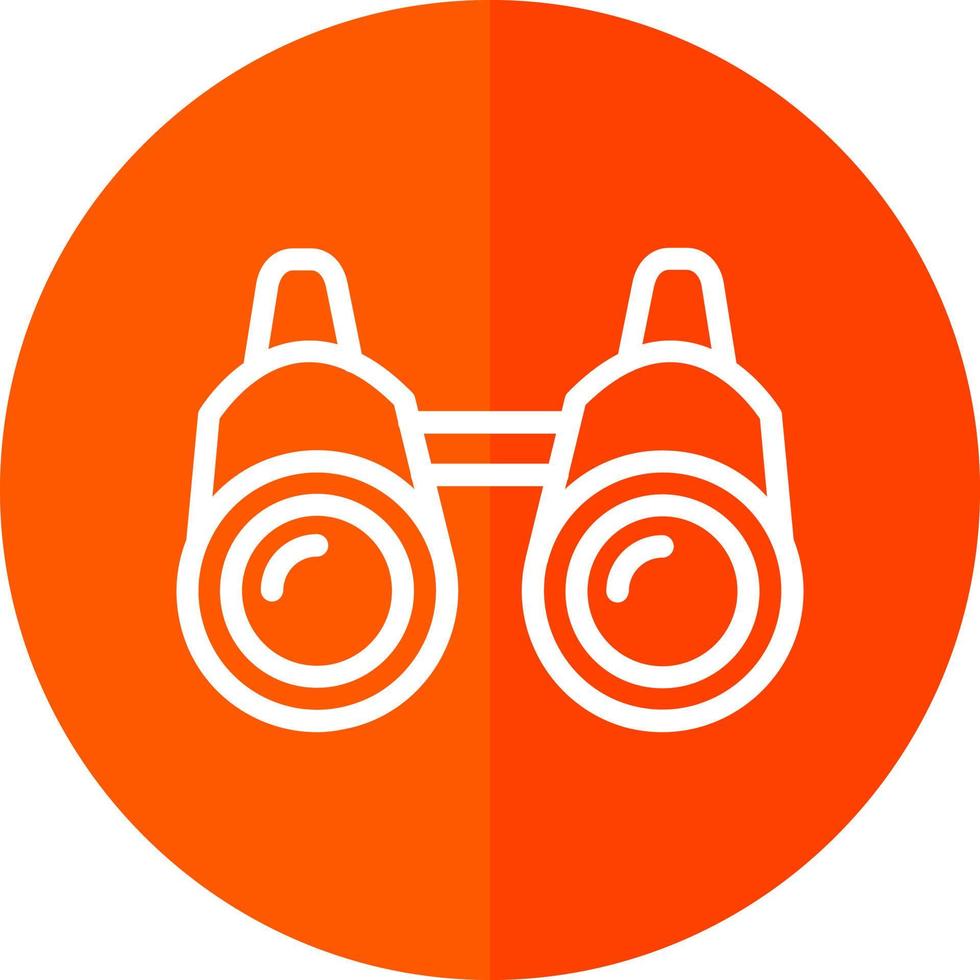 Binoculars Vector Icon Design