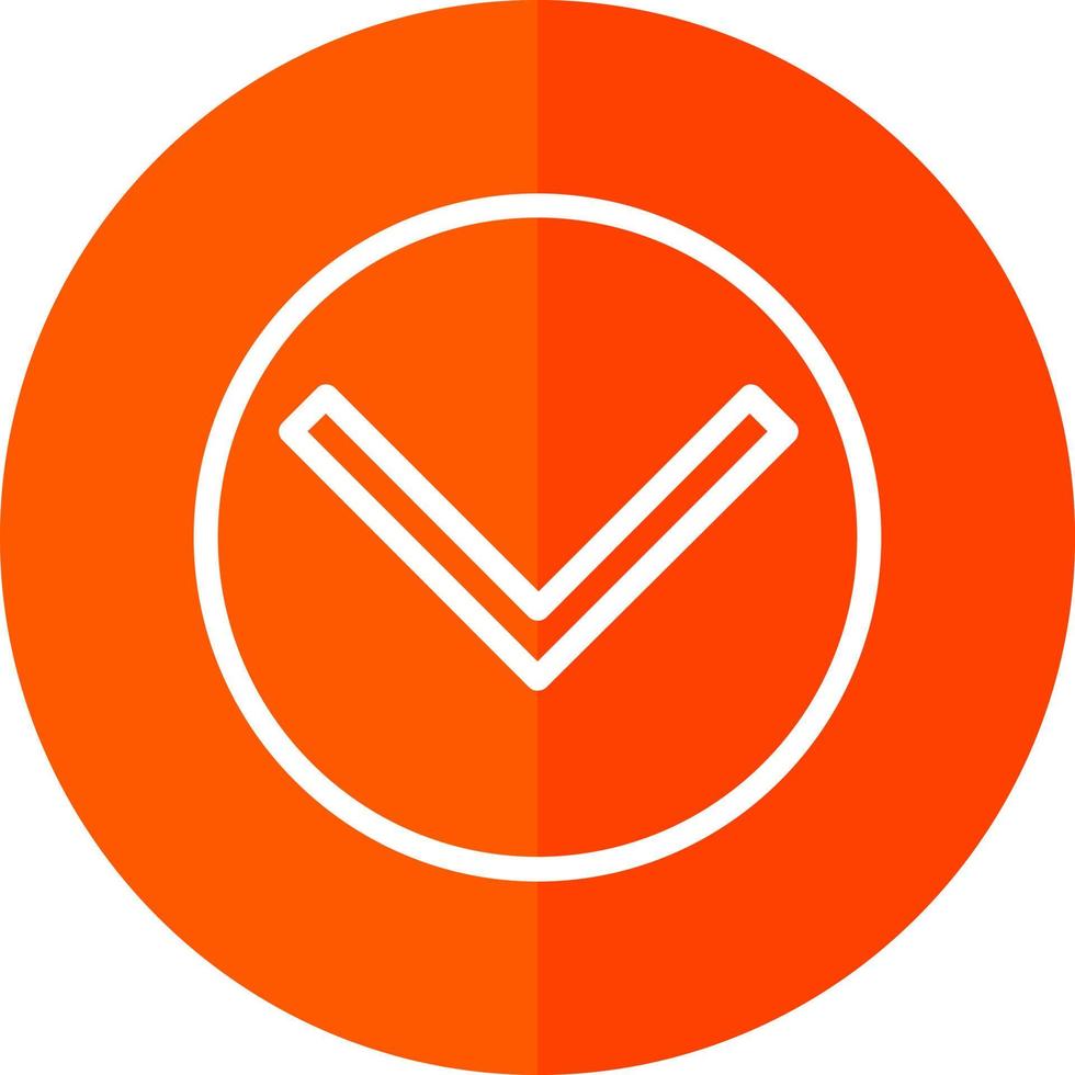 Chevron Circle Down Vector Icon Design