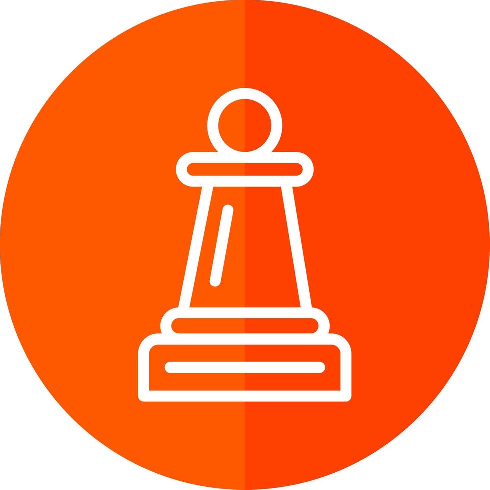 Chess Pawn Vector Icon Design