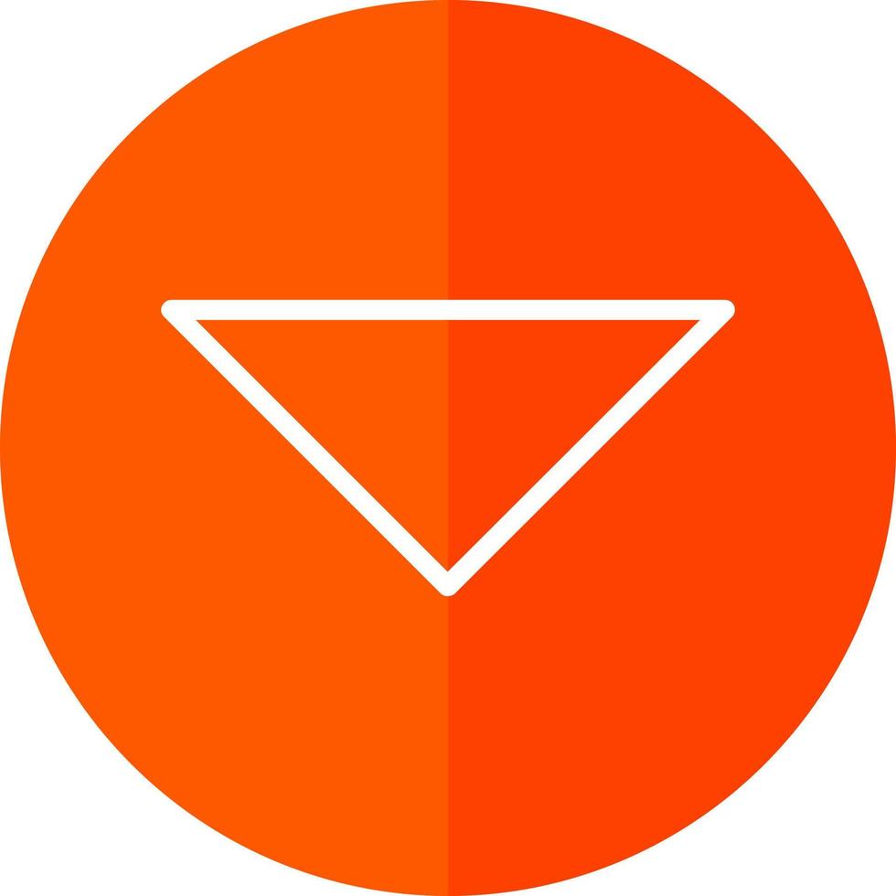 Caret Down Vector Icon Design