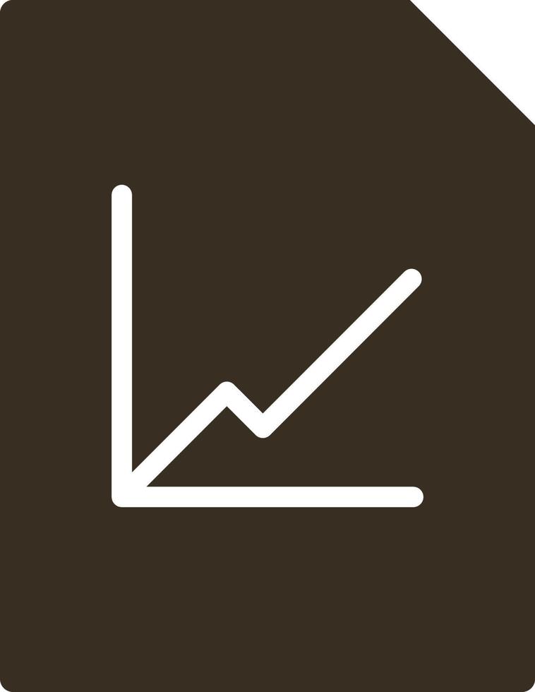 Chart, data, file vector icon. Simple element illustration from UI concept. Chart, data, file vector icon. Finance concept vector illustration. on white background