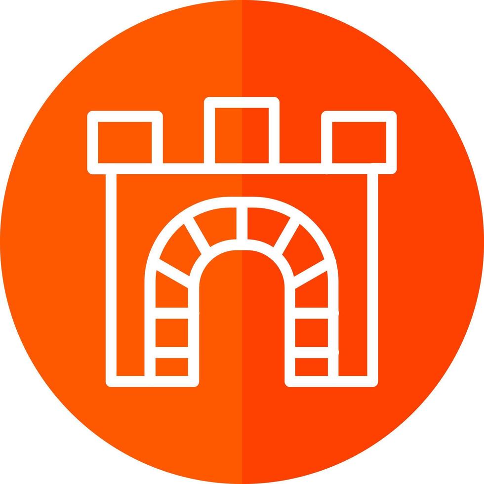 Archway Vector Icon Design